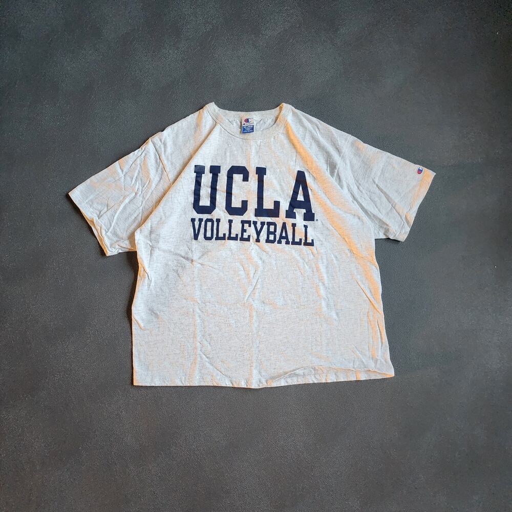 Vintage 90's UCLA Bruins Volleyball Grey Champion Shirt XXL
